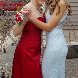 Light Blue Prom Dress